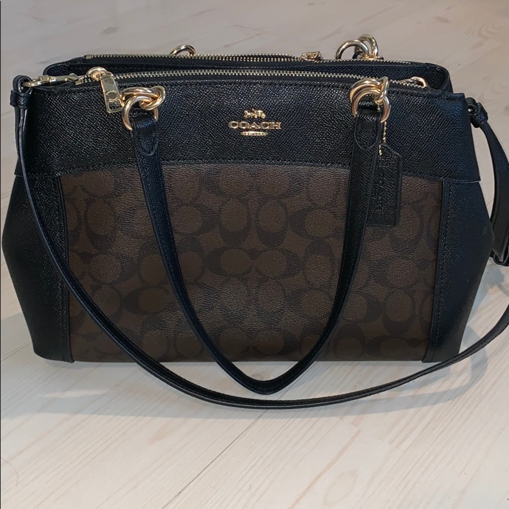 Coach Christie Carryall Small Satchel (canvas)